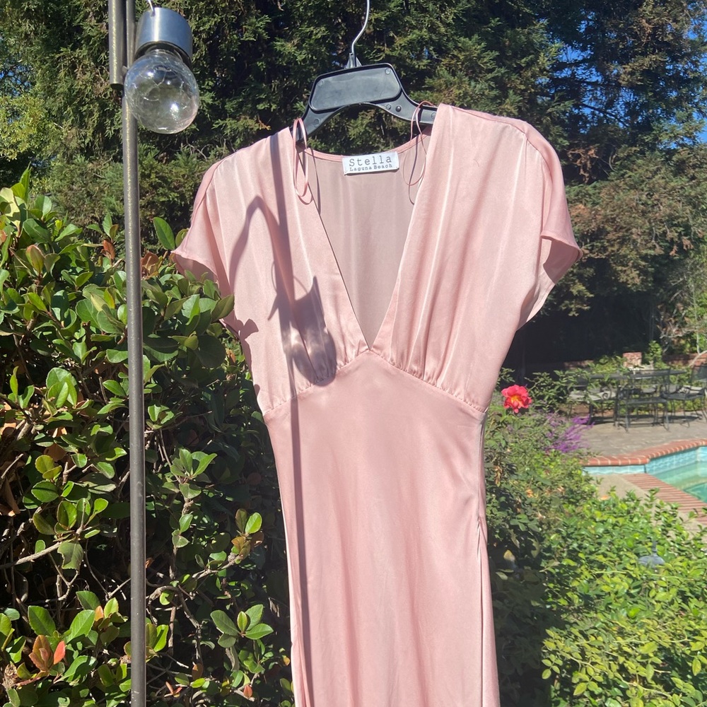 Maxi Pink Stella Dress